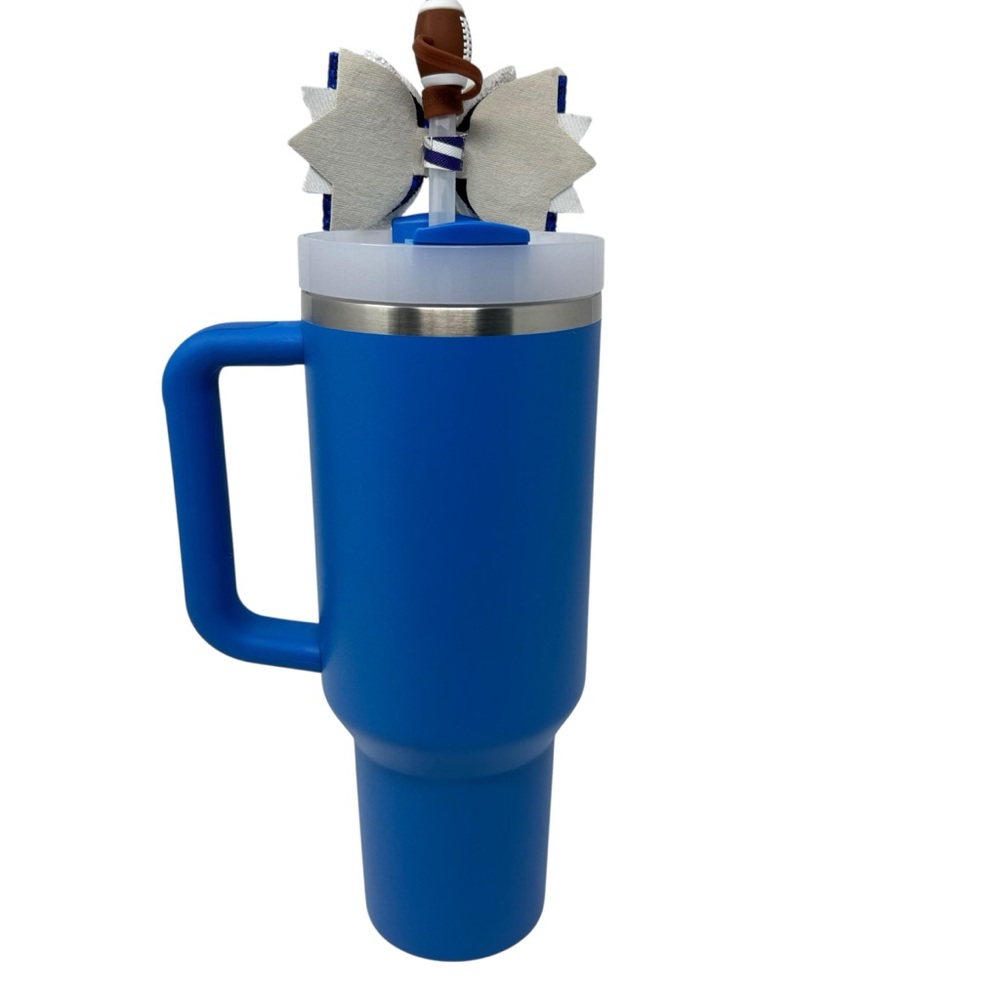 Stanley DETROIT LIONS Quencher H2.0 FlowState Tumbler 40oz AZURE NWT - Picture 3 of 6